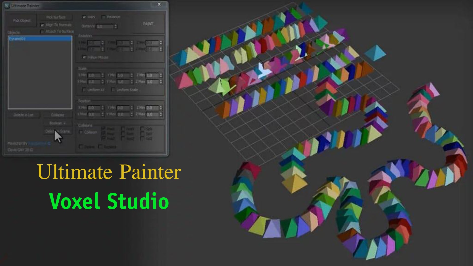 دانلود اسکریپت Ultimate Painter برای 3ds Max
